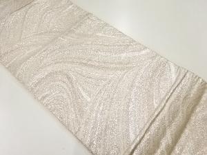 リサイクル　流水模様織出し袋帯